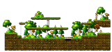 Blue Mushroom Forest