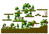 Blue Mushroom Forest 2