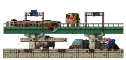 <Year 2215> Bombed City Center Overpass