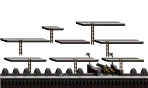 Western City Ramparts in Battle 1