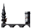 Castle Wall Corner