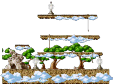 Stage 5: Foggy Sky Forest