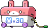 Bunny Doll x100 Box