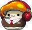 Main Caster Orange Mushroom